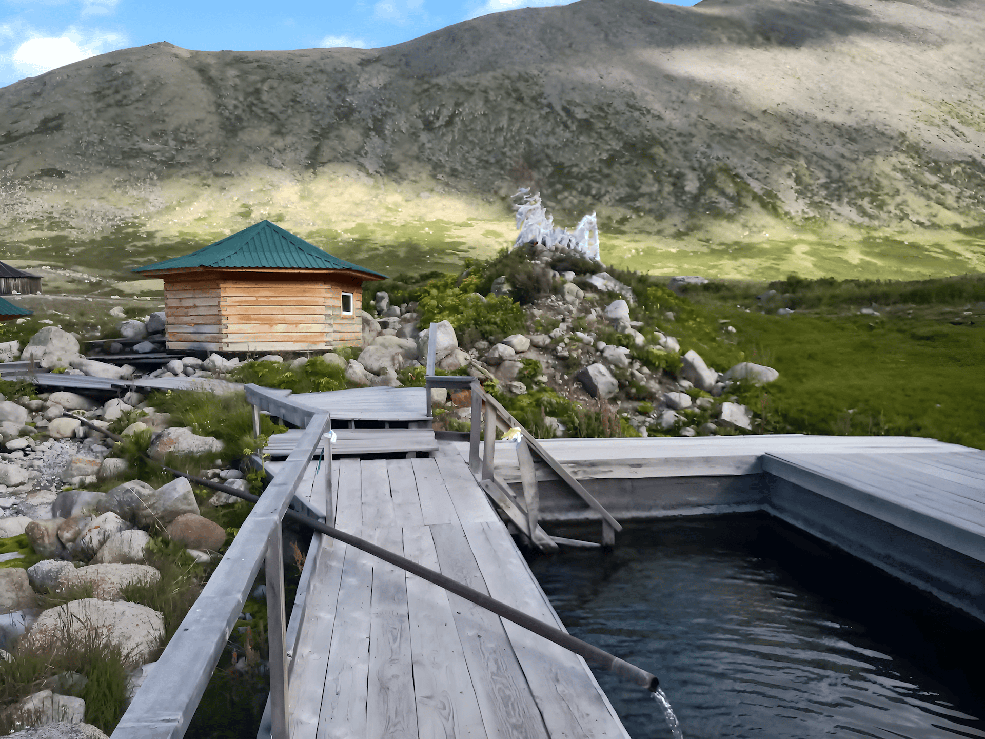 Джумалинские ключи или «Тёплые ключи» - фото 1